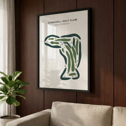 O'Donnell Golf Club, California - Printed Golf Courses