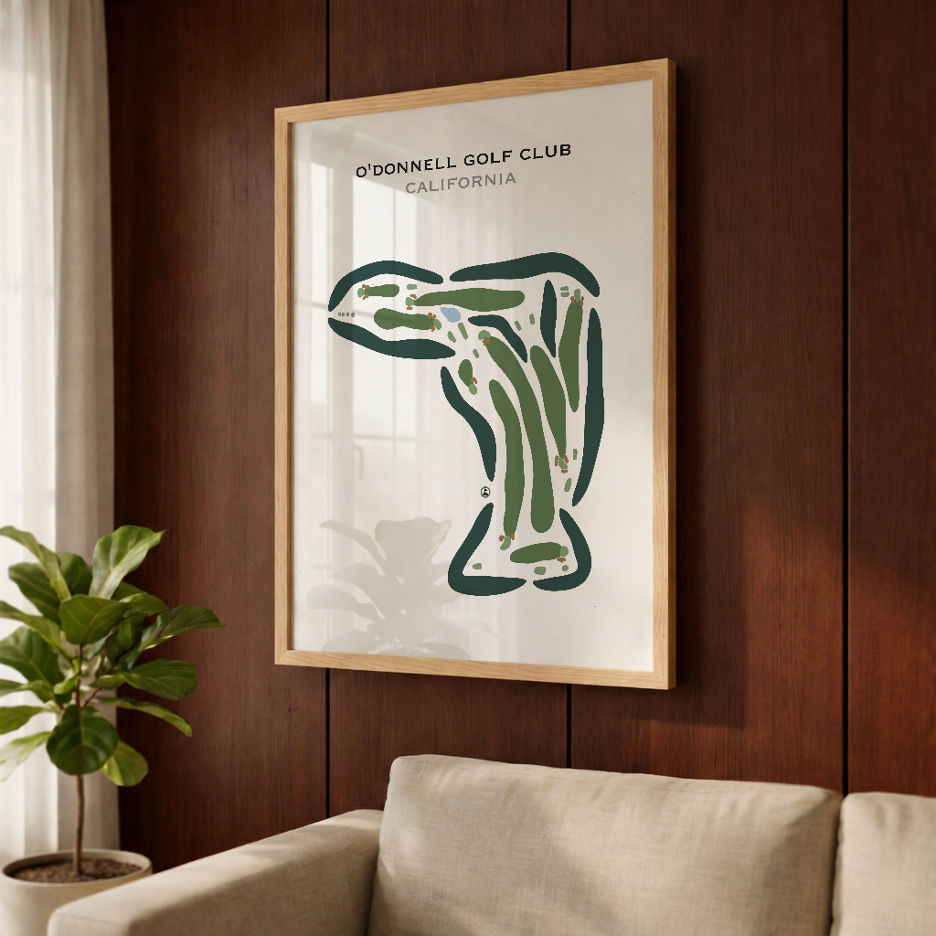 O'Donnell Golf Club, California - Printed Golf Courses
