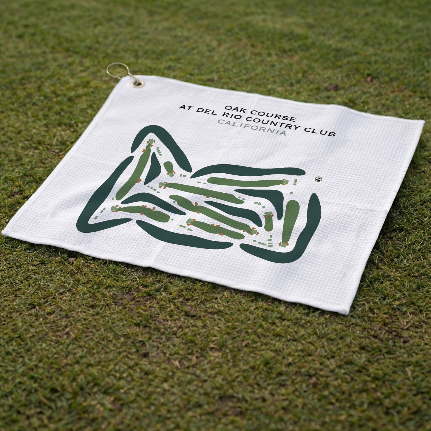 Oak Course at Del Rio Country Club, California - Printed Golf Courses
