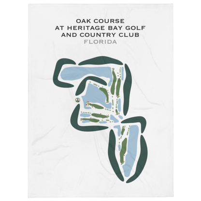 Oak Course at Heritage Bay Golf & Country Club, Florida - Printed Golf Courses