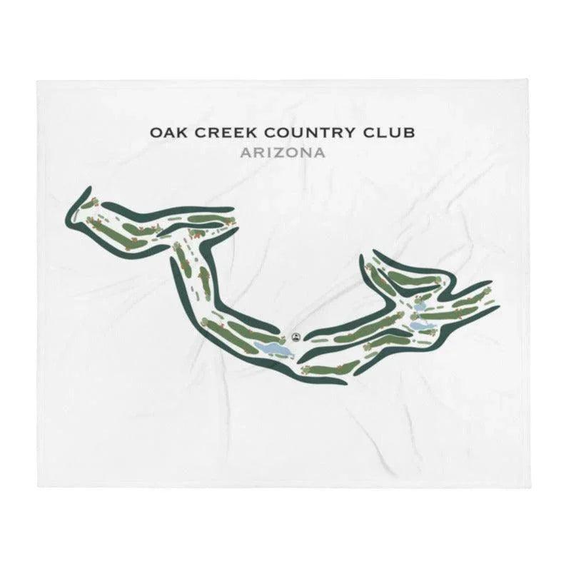 Oak Creek Country Club, Arizona - Printed Golf Courses