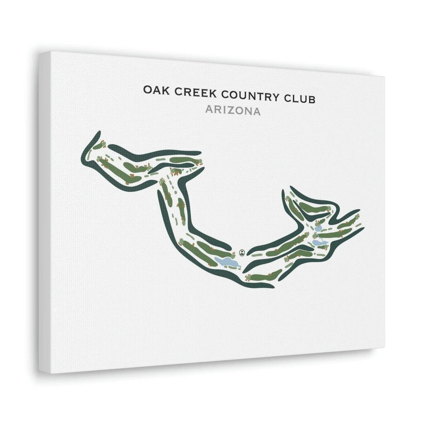 Oak Creek Country Club, Arizona - Printed Golf Courses