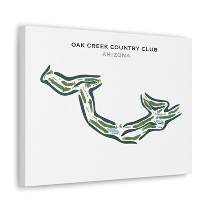 Oak Creek Country Club, Arizona - Printed Golf Courses