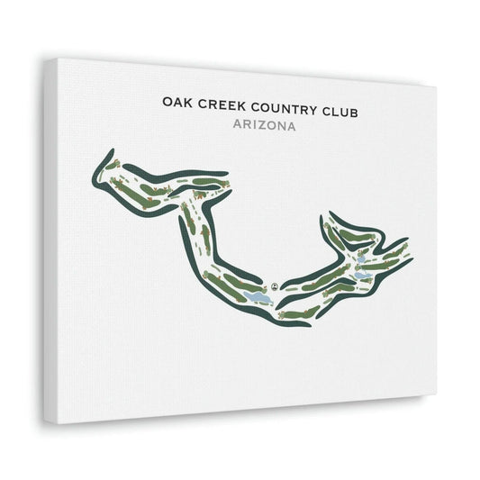 Oak Creek Country Club, Arizona - Printed Golf Courses