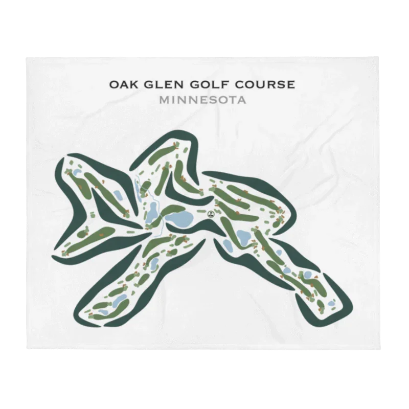 Oak Glen Golf Course, Minnesota - Printed Golf Courses