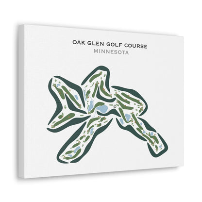 Oak Glen Golf Course, Minnesota - Printed Golf Courses