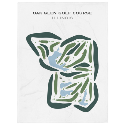 Oak Glen Golf Course, Illinois - Printed Golf Courses