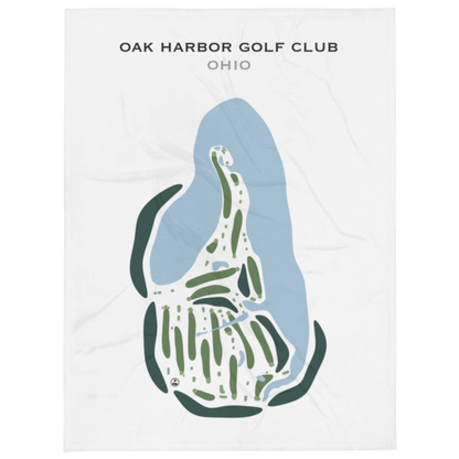Oak Harbor Golf Club, Ohio - Printed Golf Courses
