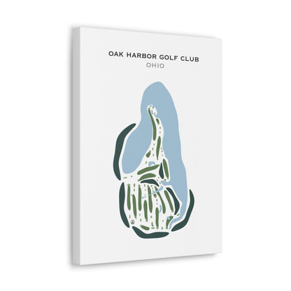 Oak Harbor Golf Club, Ohio - Printed Golf Courses