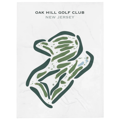 Oak Hill Golf Club, New Jersey - Printed Golf Course