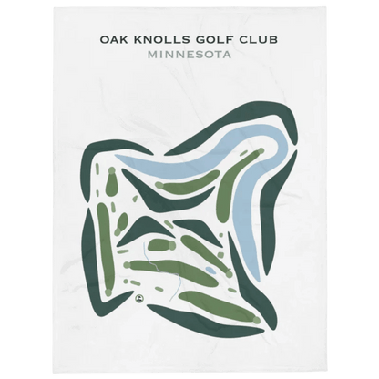 Oak Knolls Golf Club, Minnesota - Printed Golf Courses