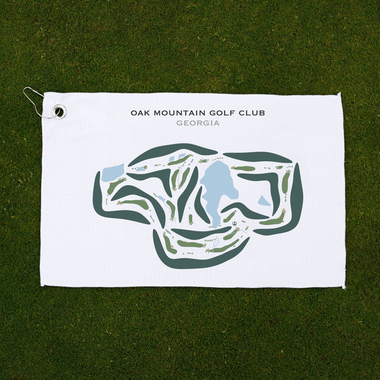 Oak Mountain Golf Club, Georgia - Printed Golf Courses