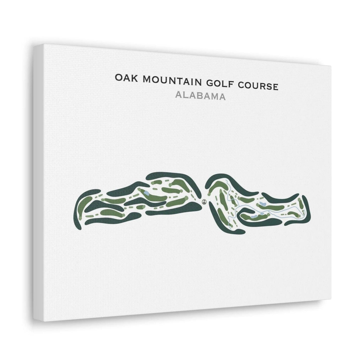 Oak Mountain Golf Course, Alabama - Printed Golf Course