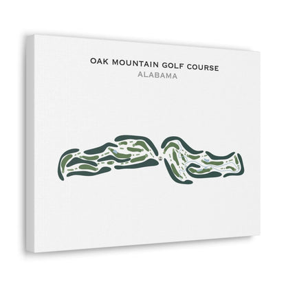 Oak Mountain Golf Course, Alabama - Printed Golf Course