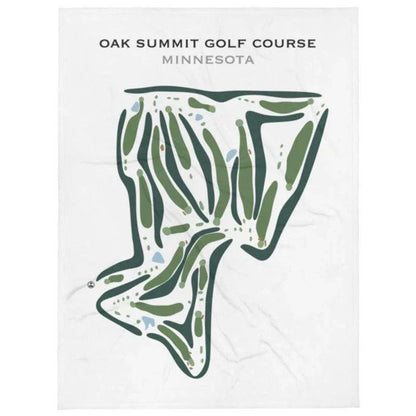 Oak Summit Golf Course, Minnesota - Printed Golf Courses