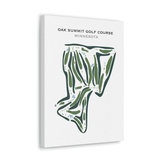 Oak Summit Golf Course, Minnesota - Printed Golf Courses