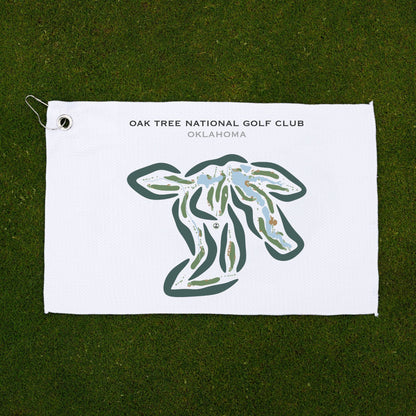 Oak Tree National Golf Club, Oklahoma - Printed Golf Courses