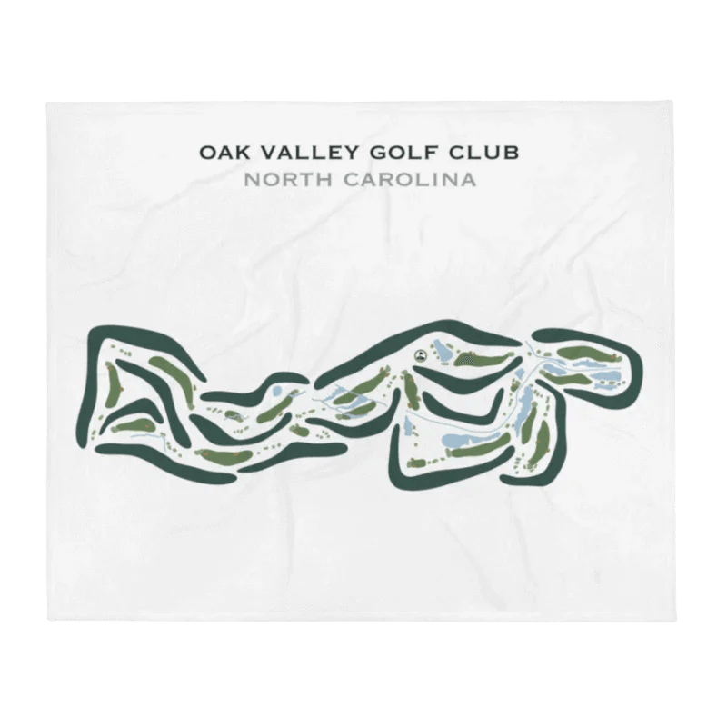 Oak Valley Golf Club, North Carolina - Printed Golf Courses