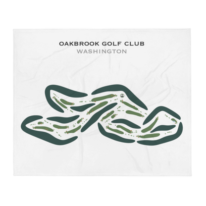 Oakbrook Golf Club, Washington - Printed Golf Courses