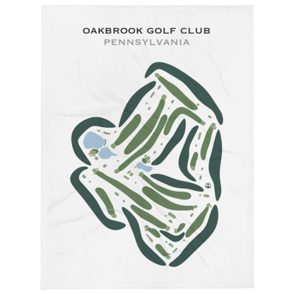 Oakbrook Golf Club, Pennsylvania - Printed Golf Courses