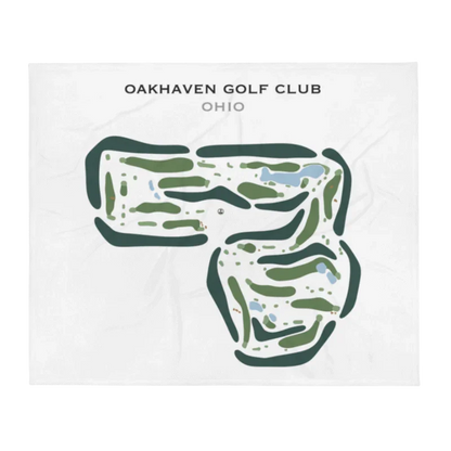 Oakhaven Golf Club, Ohio - Printed Golf Courses