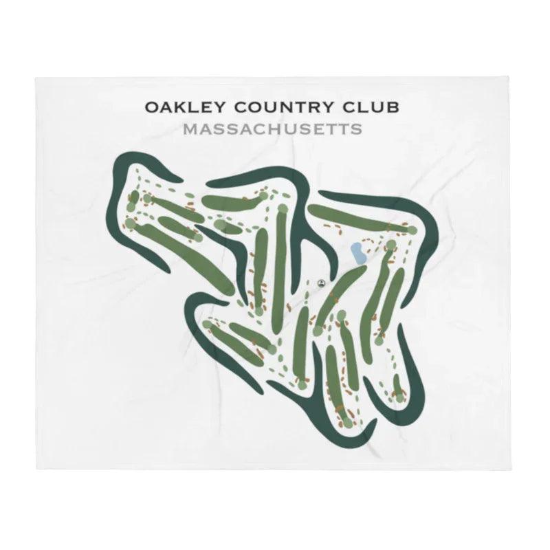 Oakley Country Club, Massachusetts - Printed Golf Courses