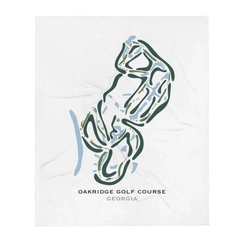 Oakridge Golf Course, Georgia - Printed Golf Courses