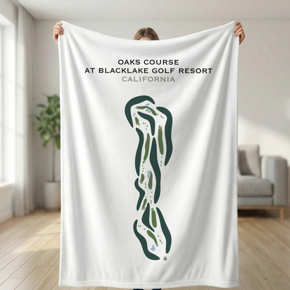 Oaks Course at Blacklake Golf Course, California - Printed Golf Courses