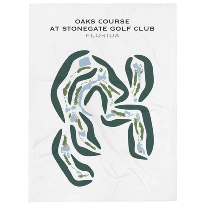 Oaks Course at Stonegate Golf Club, Florida - Printed Golf Courses