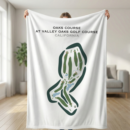 Oaks Course at Valley Oaks Golf Course, California - Printed Golf Courses