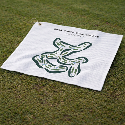 Oaks North Golf Course, California - Printed Golf Courses