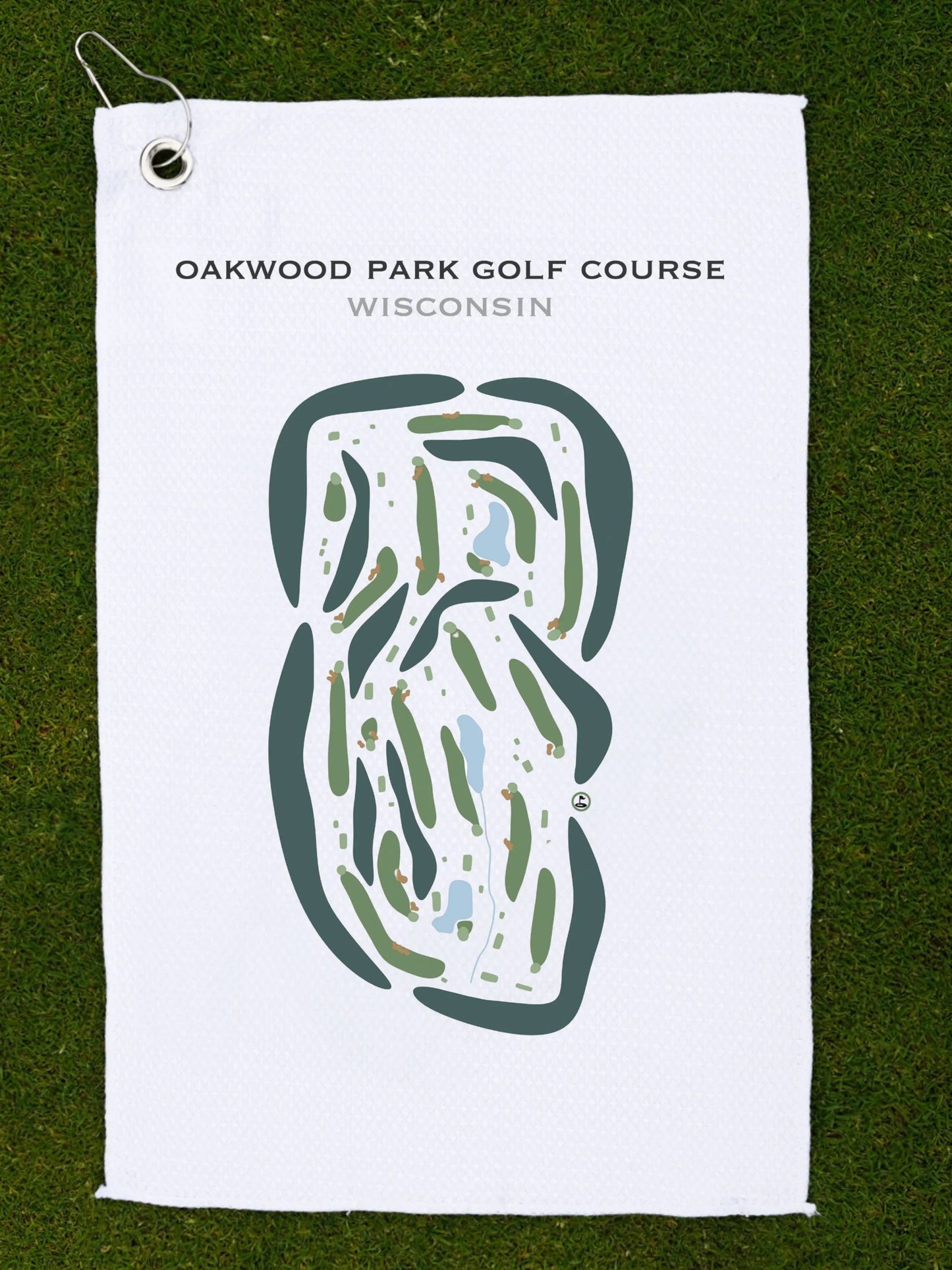Oakwood Park Golf Course, Wisconsin - Printed Golf Courses