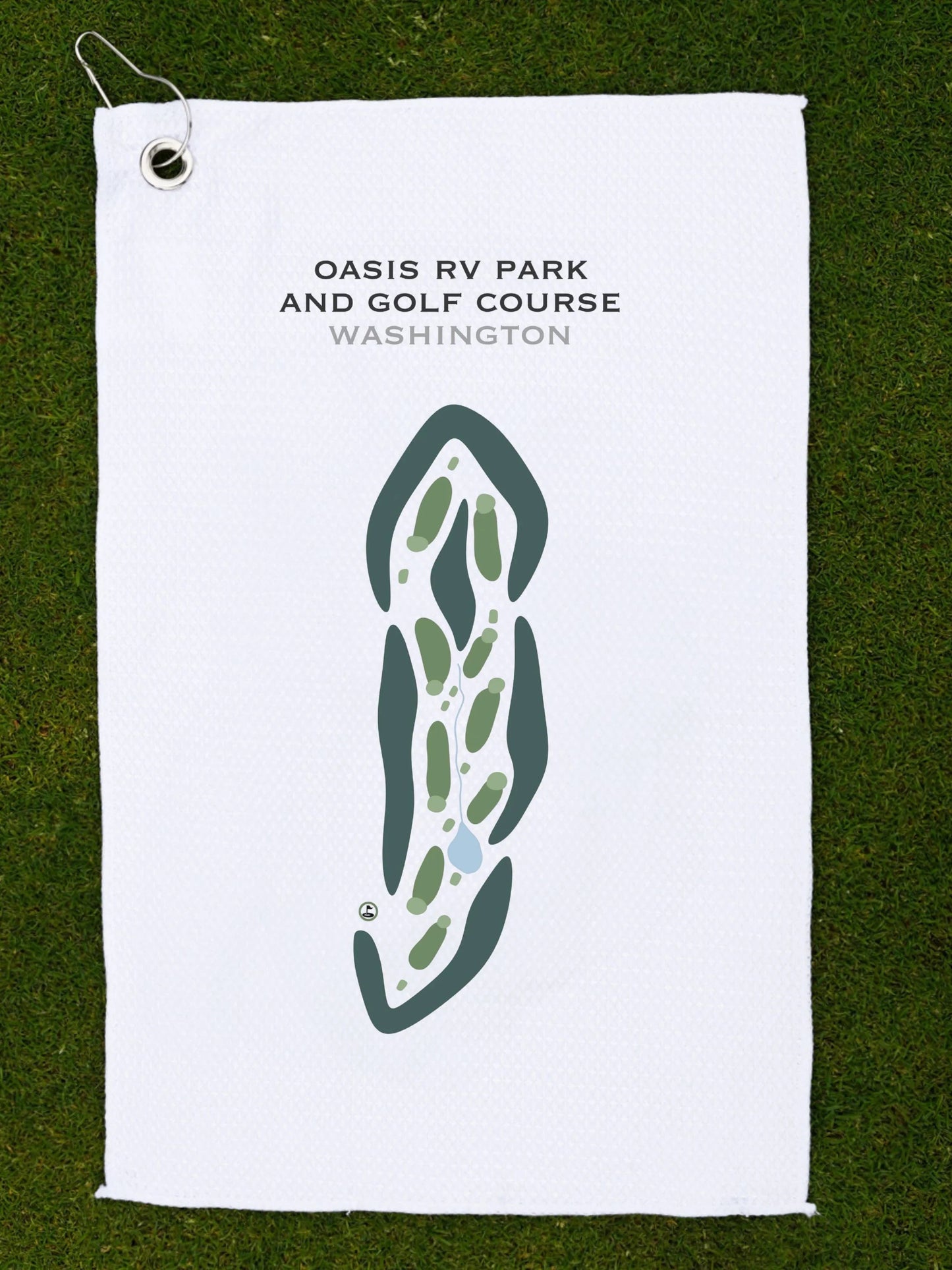 Oasis RV Park & Golf Course, Washington - Printed Golf Courses