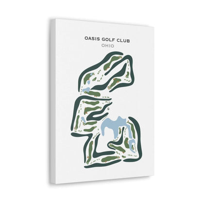 Oasis Golf Club, Ohio - Printed Golf Courses