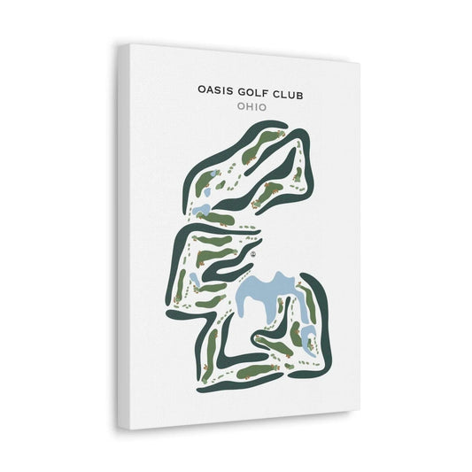 Oasis Golf Club, Ohio - Printed Golf Courses