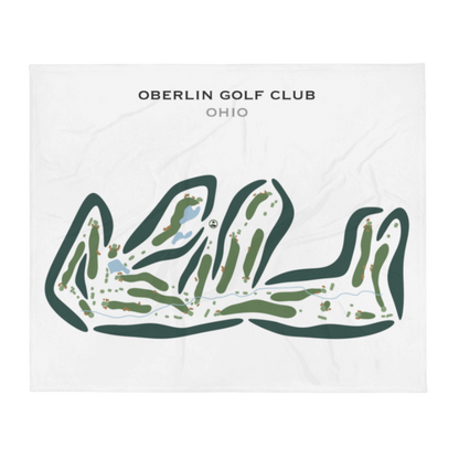 Oberlin Golf Club, Ohio - Printed Golf Courses