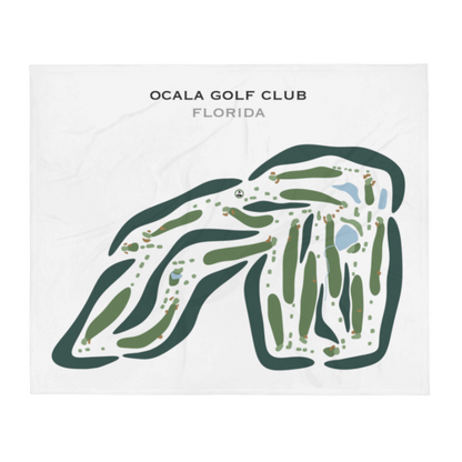 Ocala Golf Club, Florida - Printed Golf Courses