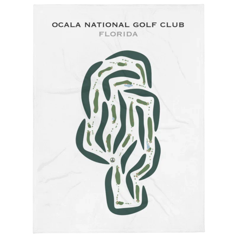 Ocala National Golf Club, Florida - Printed Golf Courses