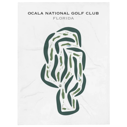 Ocala National Golf Club, Florida - Printed Golf Courses