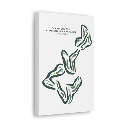 Ocean Course At Peninsula Papagayo, Costa Rica - Printed Golf Courses