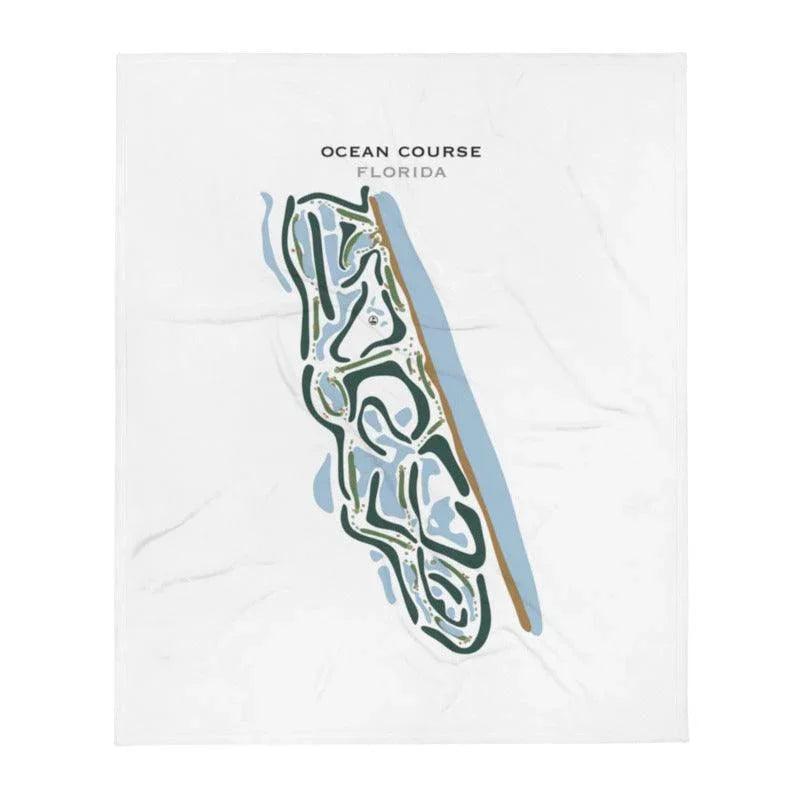 Ocean Course, Florida - Printed Golf Courses