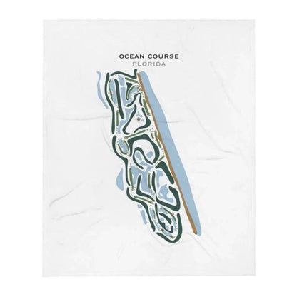 Ocean Course, Florida - Printed Golf Courses