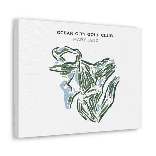 Ocean City Golf Club, Maryland - Printed Golf Courses