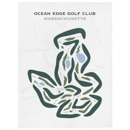 Ocean Edge Golf Club, Massachusetts - Printed Golf Courses
