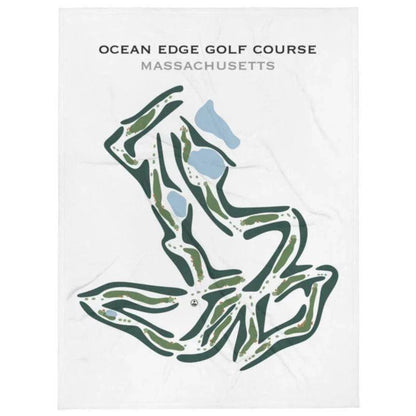 Ocean Edge Golf Course, Massachusetts - Printed Golf Courses