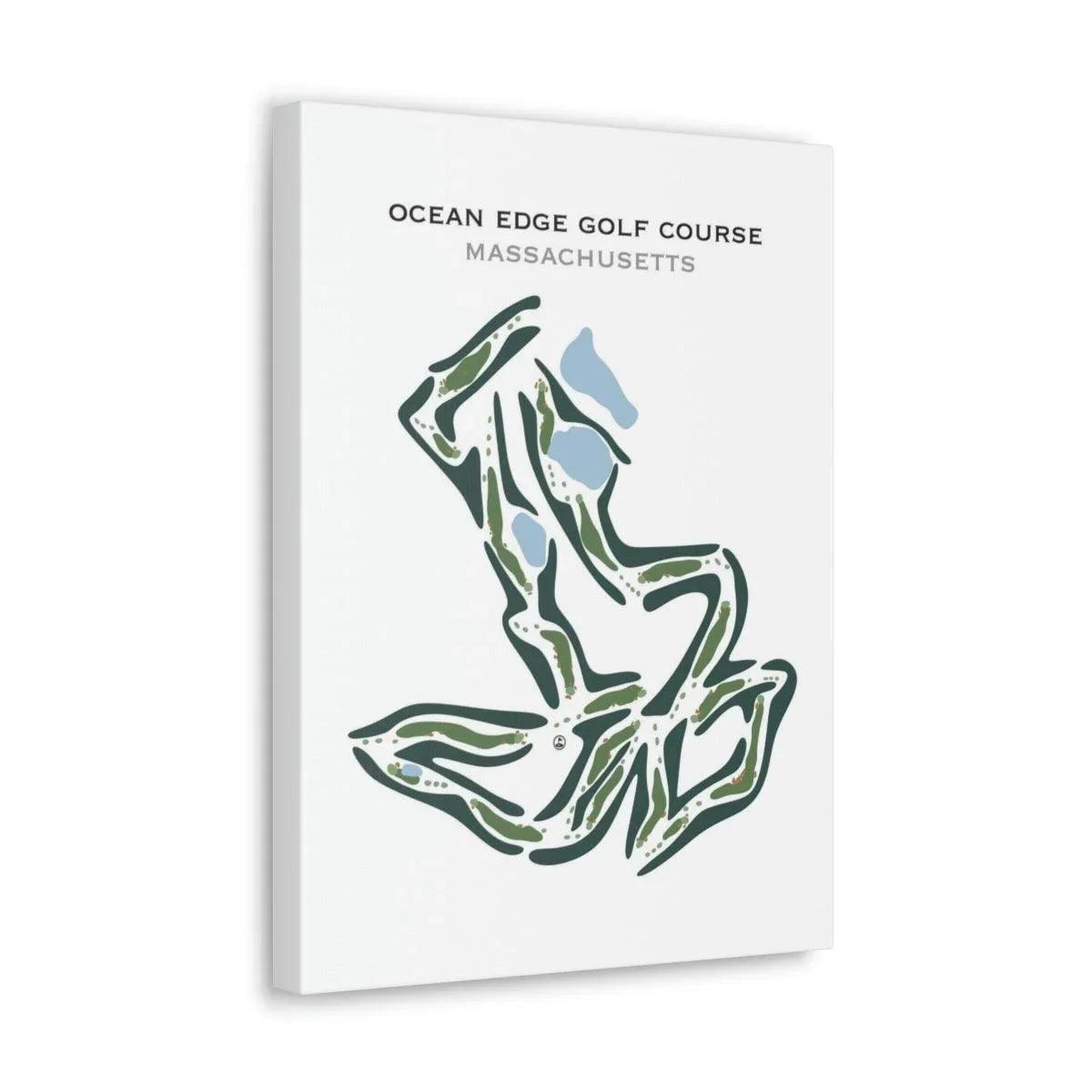 Ocean Edge Golf Course, Massachusetts - Printed Golf Courses