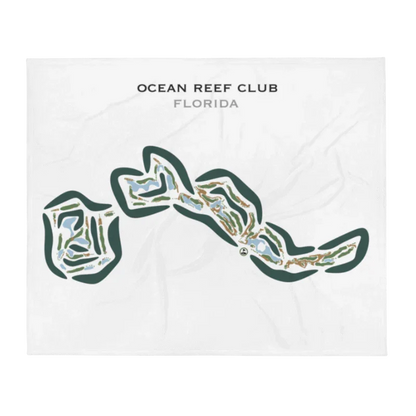 Ocean Reef Club, Florida - Printed Golf Courses