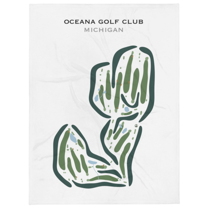 Oceana Golf Club, Michigan - Printed Golf Courses