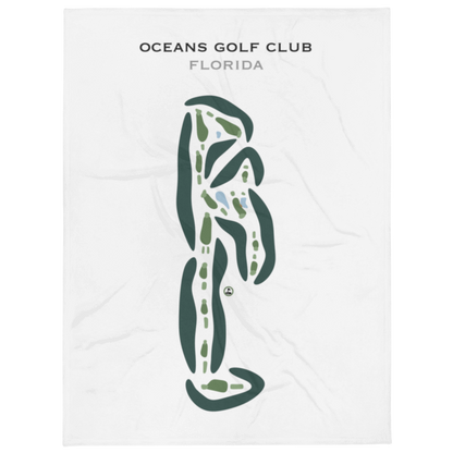 Oceans Golf Club, Florida - Printed Golf Courses