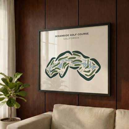 Oceanside Golf Course, California - Printed Golf Courses